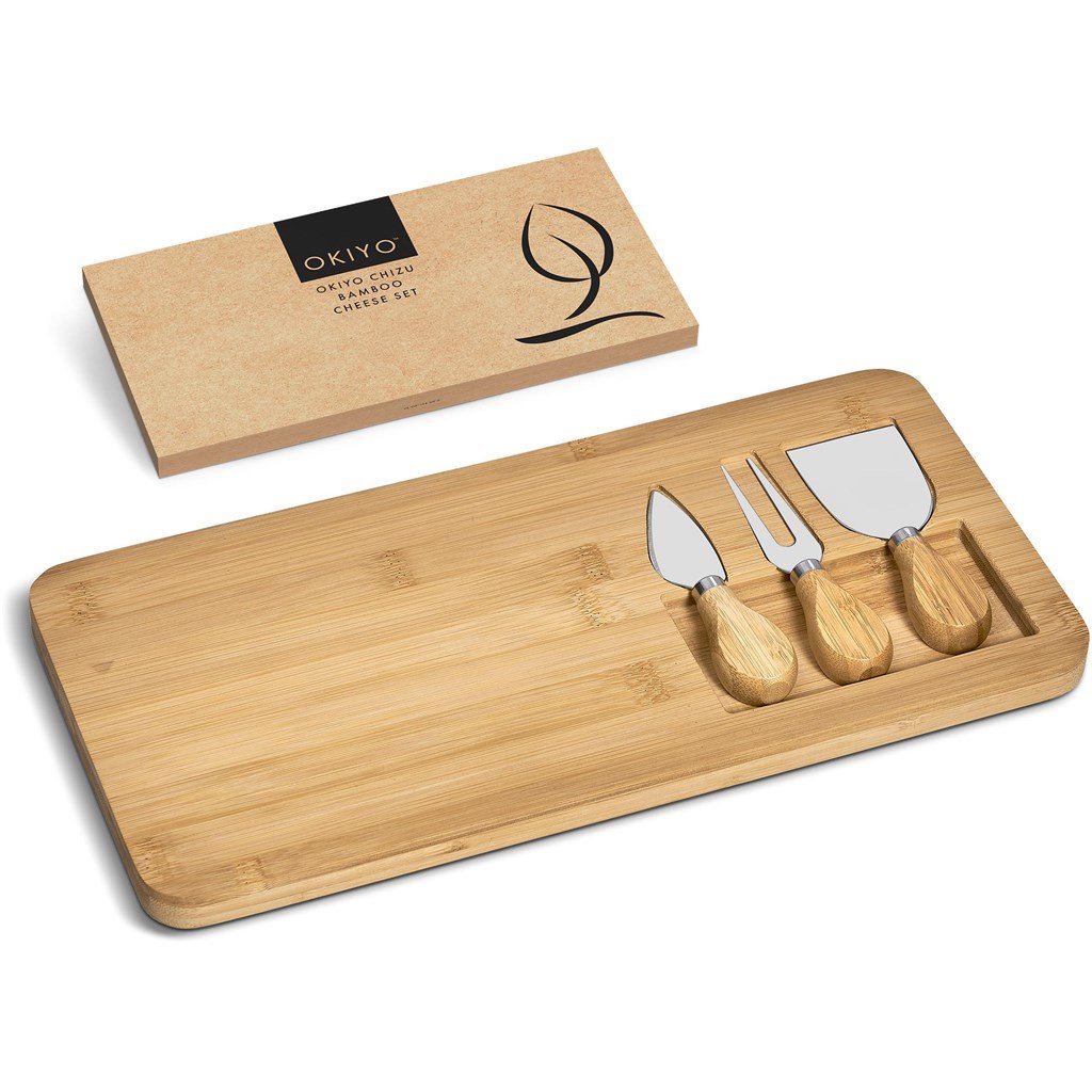Chizu Bamboo Cheese Board Set