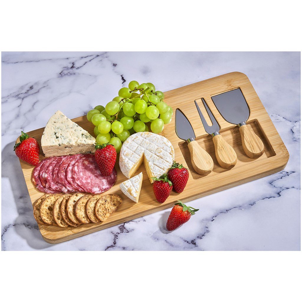 Chizu Bamboo Cheese Board Set