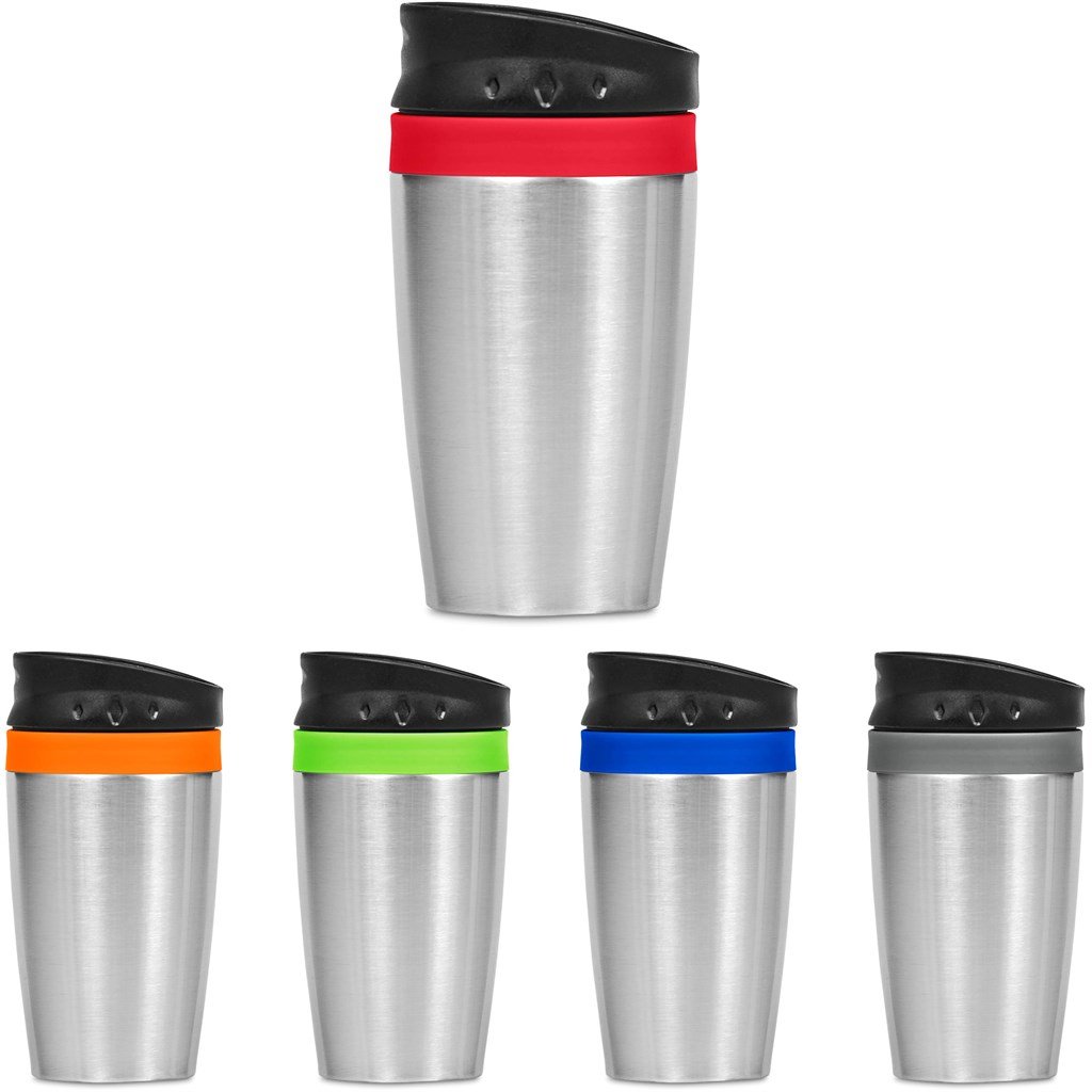Vienna Stainless Steel & Plastic Double-Wall Tumbler - 300ml
