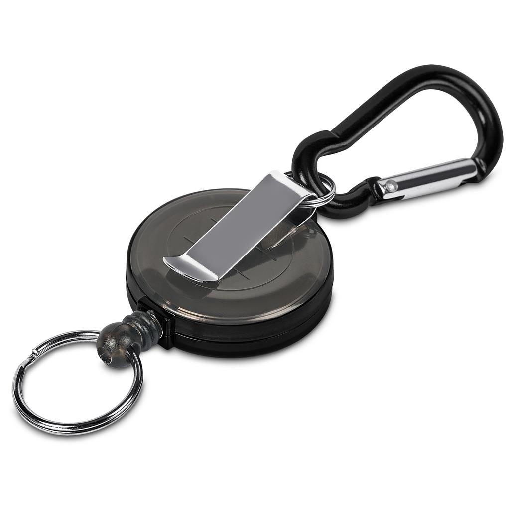 Swipe Retractable Badge Reel with Carabiner