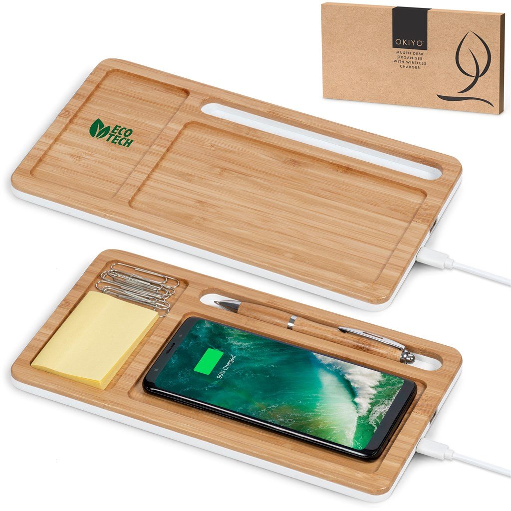 Musen Wireless Charger Desk Organiser