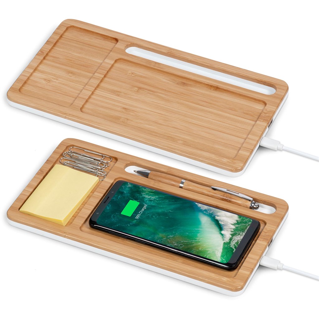 Musen Wireless Charger Desk Organiser