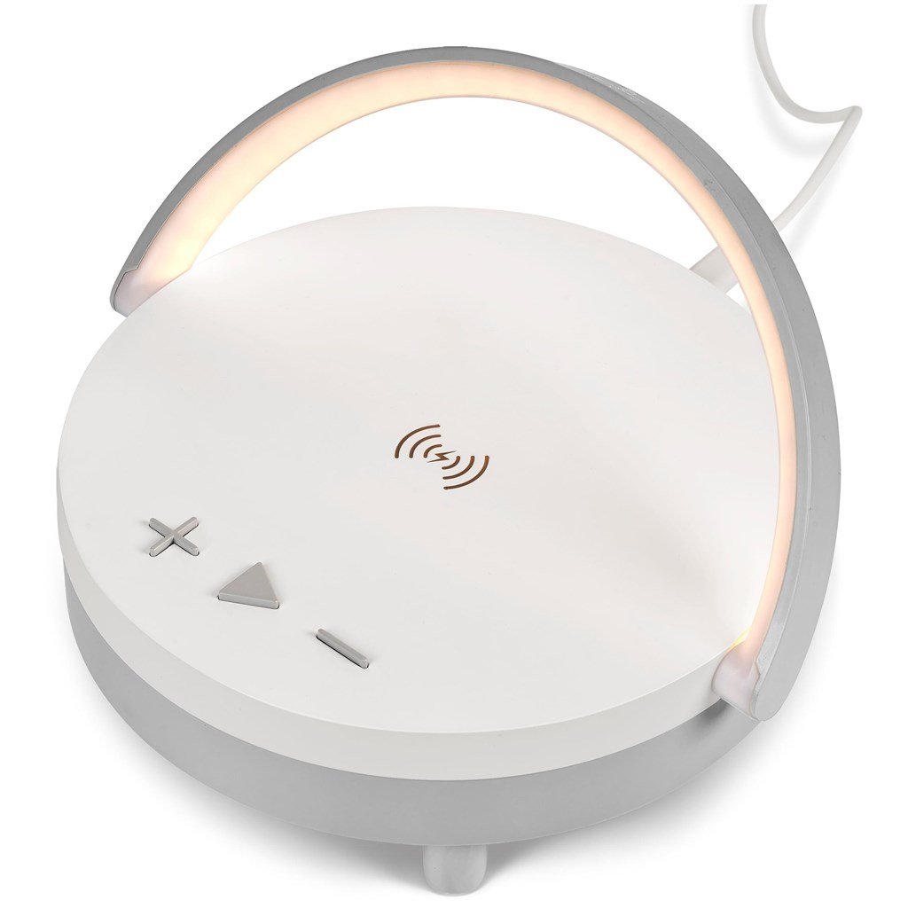 Anchorage Bluetooth Speaker, Wireless Charger & Night Light