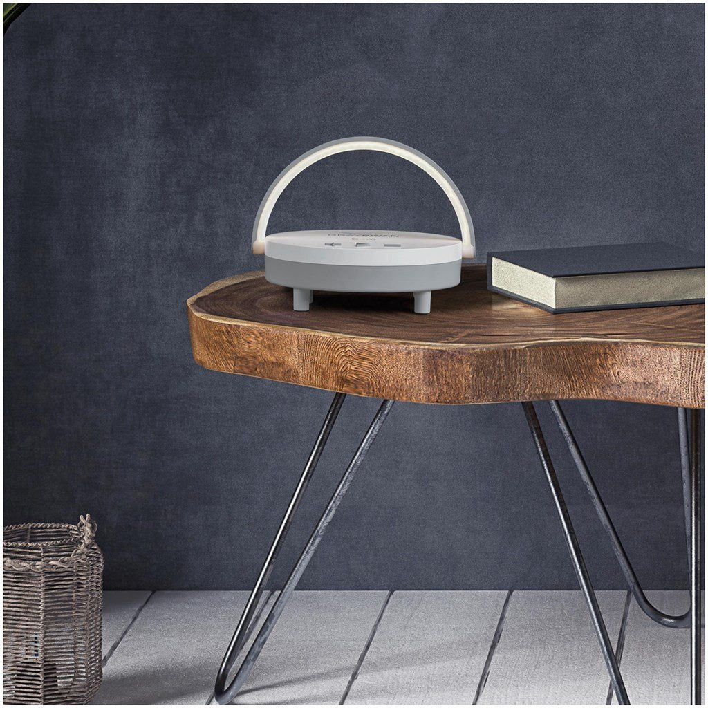 Anchorage Bluetooth Speaker, Wireless Charger & Night Light