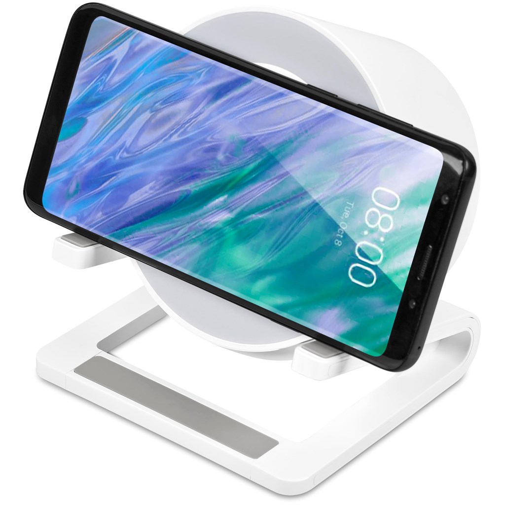 Otago Bluetooth Speaker, Wireless Charger, Phone Stand & Night Light