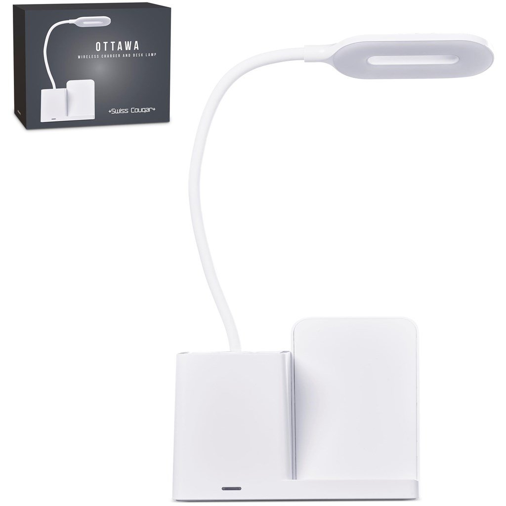 Ottawa Wireless Charger and Desk Lamp