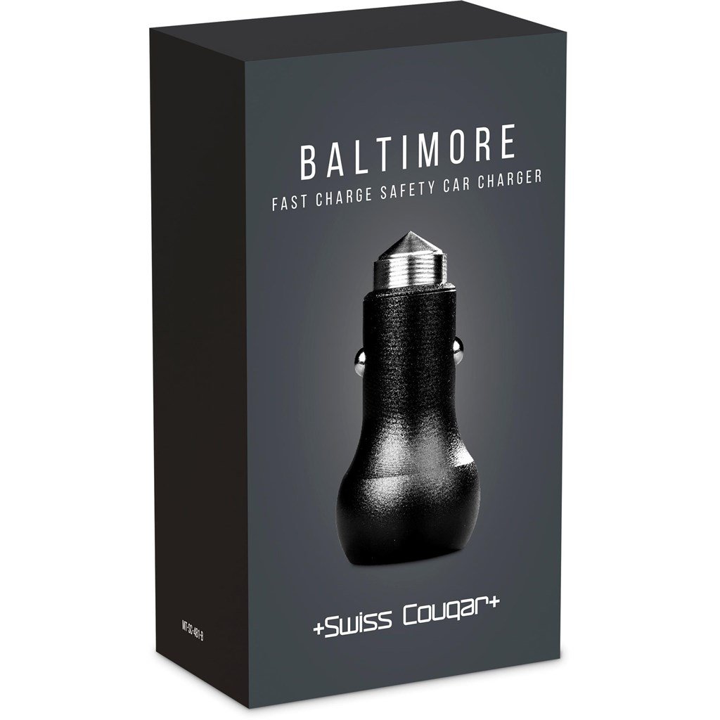 Baltimore 2 -in-1 Fast Car Charger & Tool