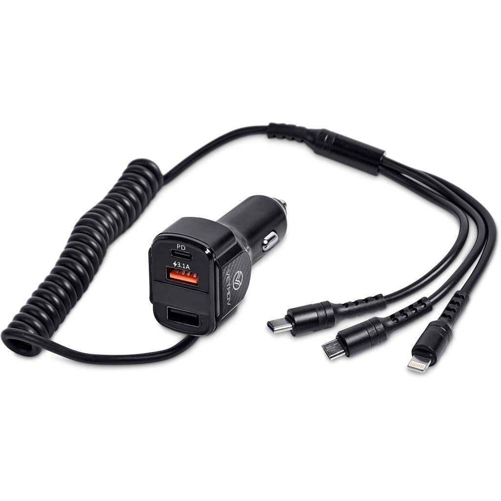 Monza 3-in-1 Fast Car Charger