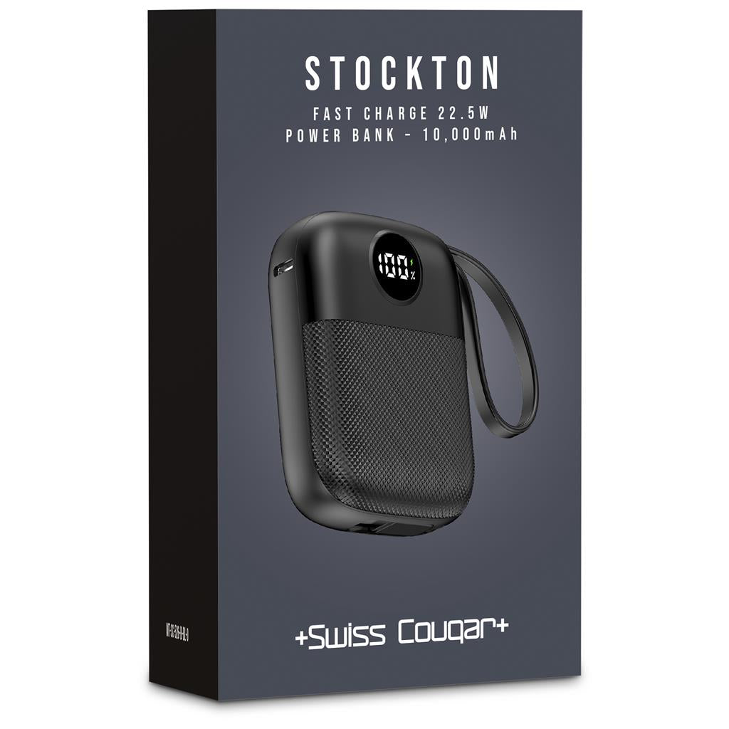 Stockton Fast Charge 22.5W Power Bank - 10000mAh