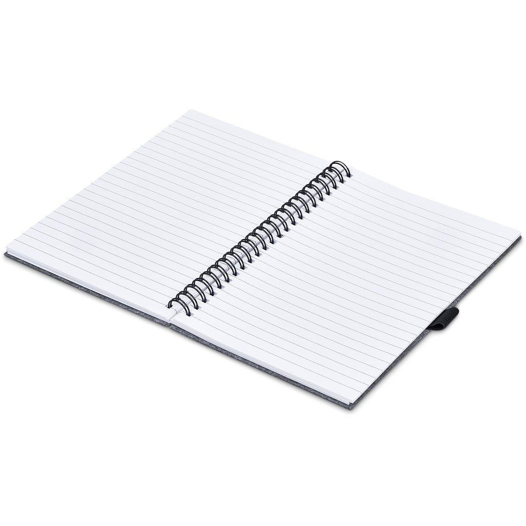 Fuji Recycled PET Felt A5 Spiral Notebook