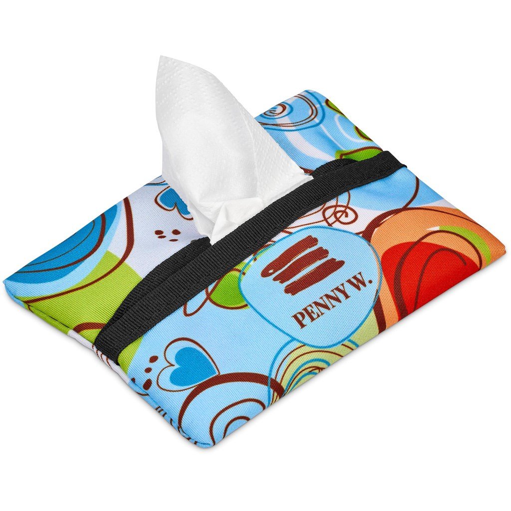 Custom Wolseley Polyester Tissue Pouch