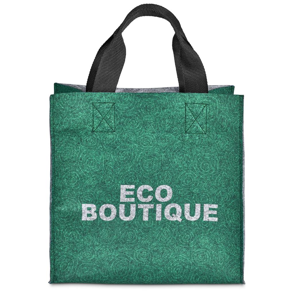 Pre-Printed Sample Custom Loopa Recycled PET Felt Tote Bag