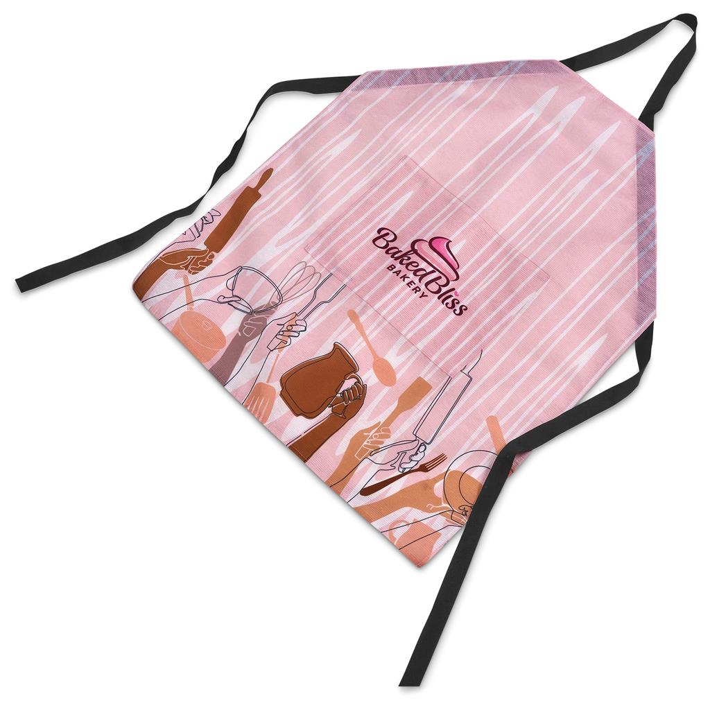 Pre-Production Sample Custom Simma Recycled PET Stitch-Bond Apron
