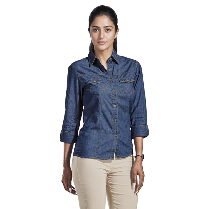 Ladies Denver Denim Blouse