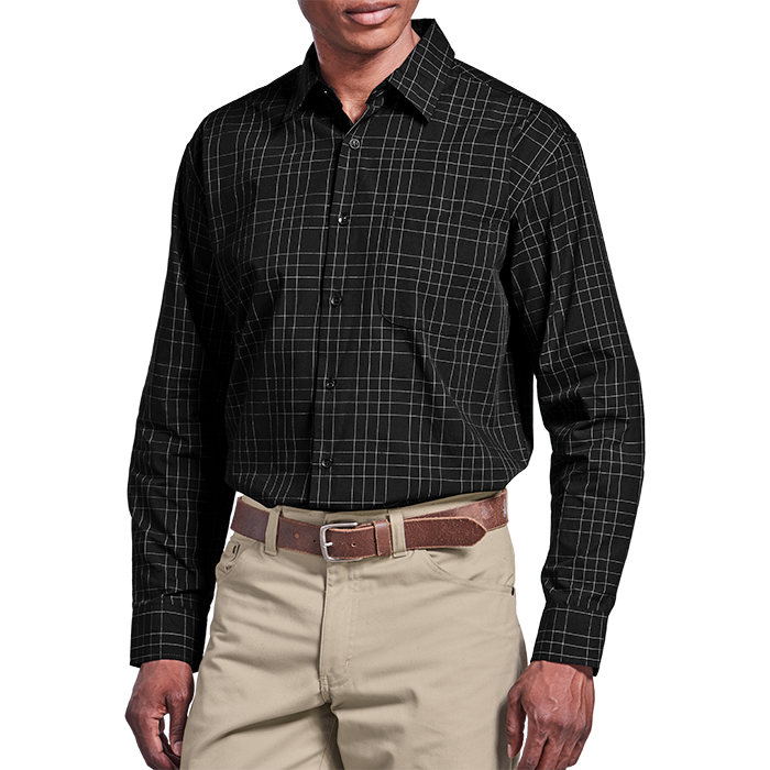 Mens Hamilton Check Lounge Long Sleeve