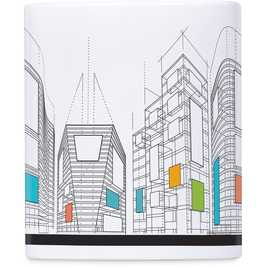 Mural Sublimation Ceramic Stationery Cup