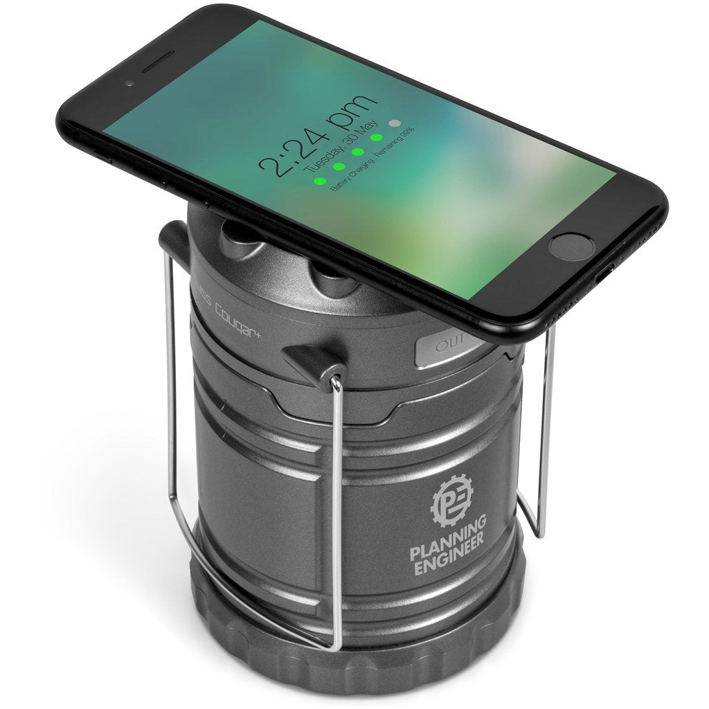 Cape Town Lantern & Wireless Charging Power Bank - 4,000mAh