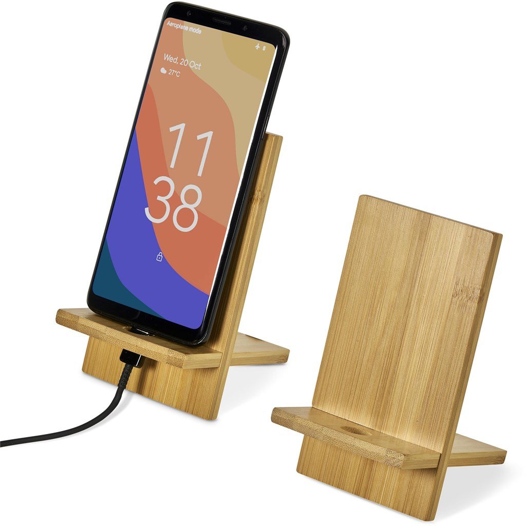Ekslens Bamboo Phone Stand