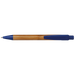 Bamboo Ballpoint Pen with Plastic Trims Blue / STD / Regular - Pens
