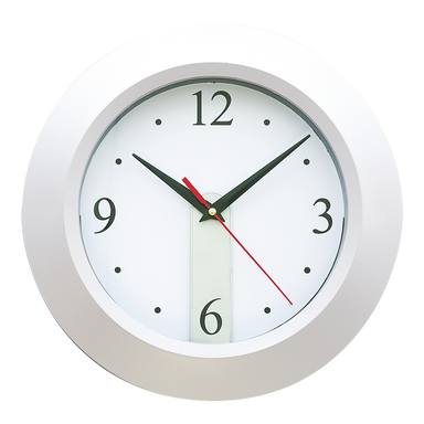 BD4451 - Hanging Wall Clock  Silver / STD / Last Buy