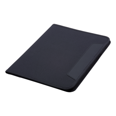 BF0091 - 600D A4 Folder with Inner Pocket Black / STD / 