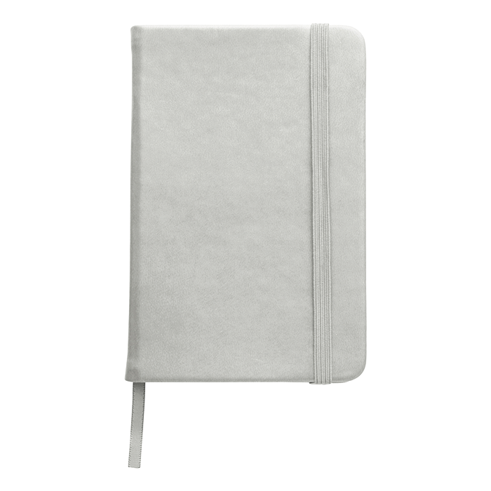 BF2889 - A6 Luxury PU Notebook Silver / STD / Last Buy - Notebooks