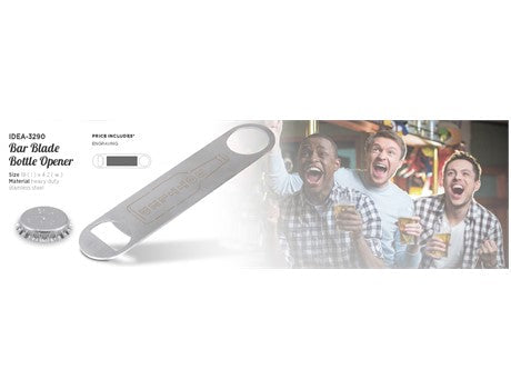 Bar-Blade Bottle Opener-Silver-S