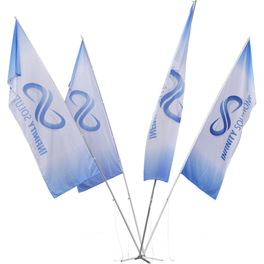 Champion Sublimated 4-Flag Fountain 5m - Medium-