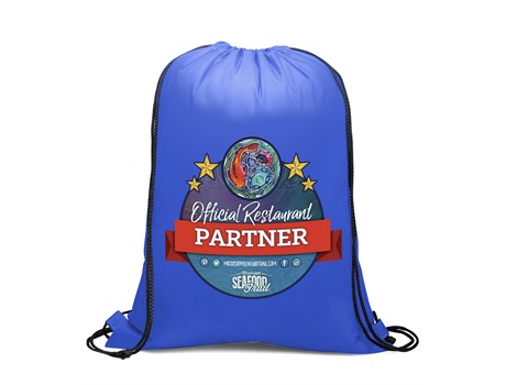 Condor Drawstring Bag - Blue