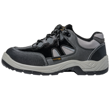 Barron Crusader Safety Shoe  Black/Grey / Size 2 / 