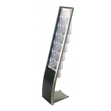 Curved Stack Brochure Stand - Trade Show Displays