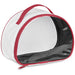 Custom Aloe Toiletry Bag With PVC Front Window - Bags,Custom and Cosmetic Bags