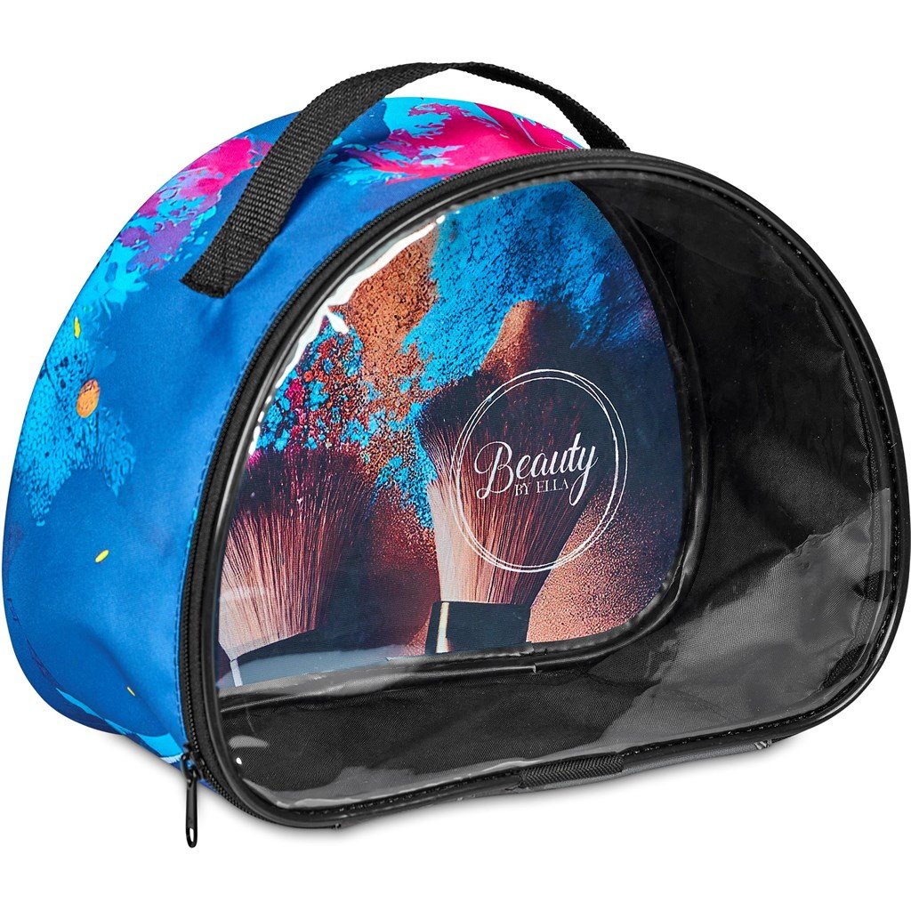 Custom Aloe Toiletry Bag With PVC Front Window - Bags,Custom and Cosmetic Bags