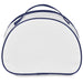 Custom Aloe Toiletry Bag With PVC Front Window NAVY - Bags,Custom and Cosmetic Bags