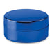 Custom Branded Lip Balm in Metallic Coloured Container Blue