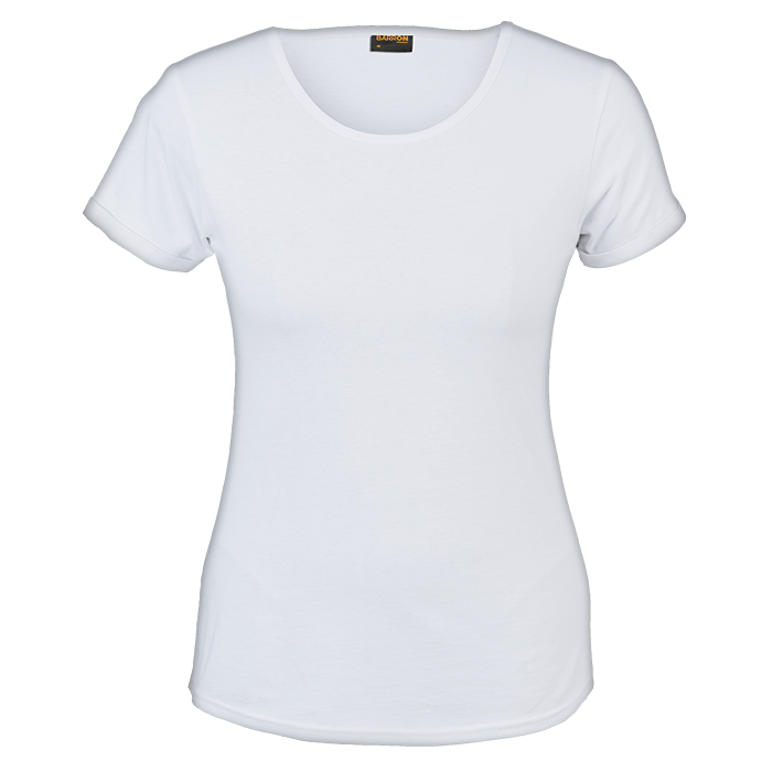145g Crew Neck T-Shirt Ladies White / XS / Regular - T-Shirts