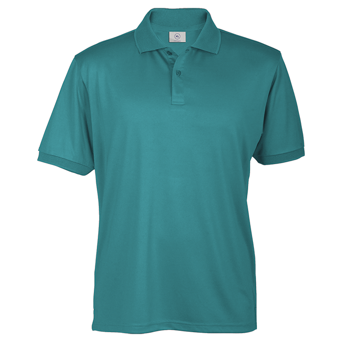 165gsm Basic Promo Golf Shirt Aqua / XL / Regular - Shirts