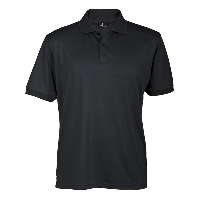 165gsm Basic Promo Golf Shirt Black / XL / Regular - Shirts