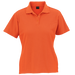 175g Pique Knit Golfer Ladies Orange / XS / Regular - Golf Shirts