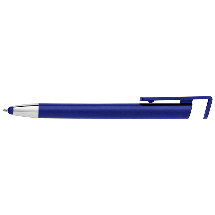 3 in 1 Ballpoint Pen with Stylus and Phone Stand Blue / STD / Regular - Writing Instruments