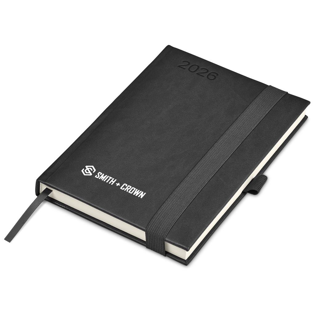 Advantage A5 2026 Diary BLACK - Diaries 2026,Diaries