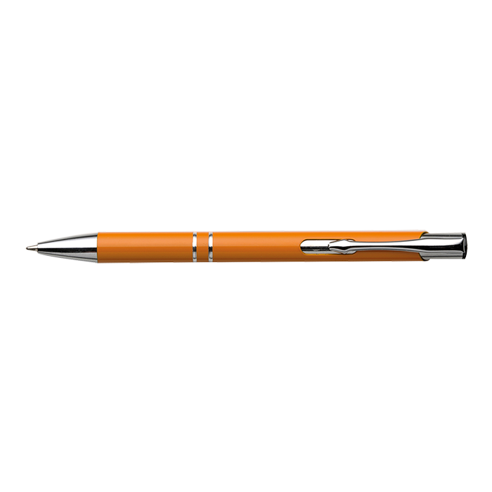 Aluminium Ballpoint Pen with Arrow Shaped Clip Orange / STD / Last Buy - Writing Instruments