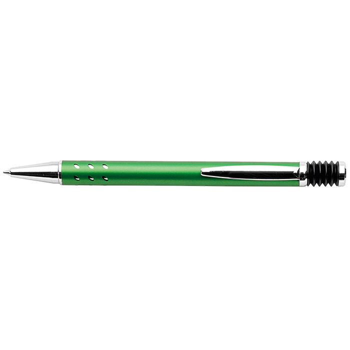 Aluminium Cut Out Design Ballpoint Pen Green / STD / Last Buy - Writing Instruments