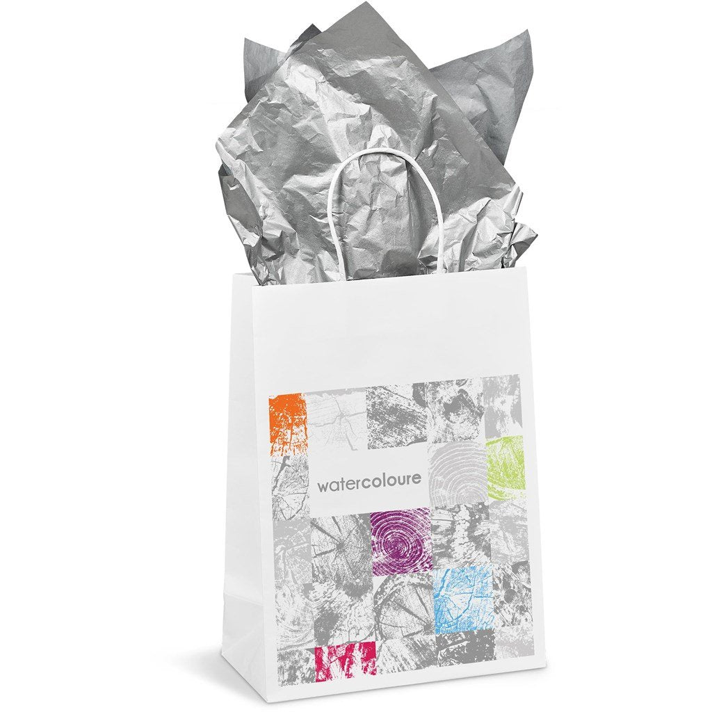 Animated Midi Gift Bag 200gsm Solid White / SW