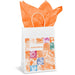 Animated Midi Gift Bag 200gsm Solid White / SW