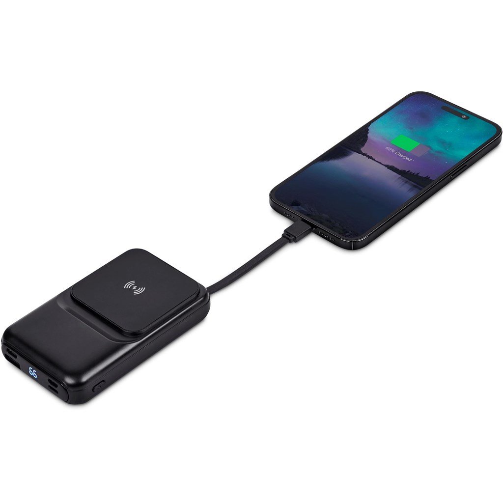 Argos Fast Charge 20W Wireless Charging Magnetic Power Bank -10,000mAh BLACK - Banks,Ideas for Loadshedding,Technology