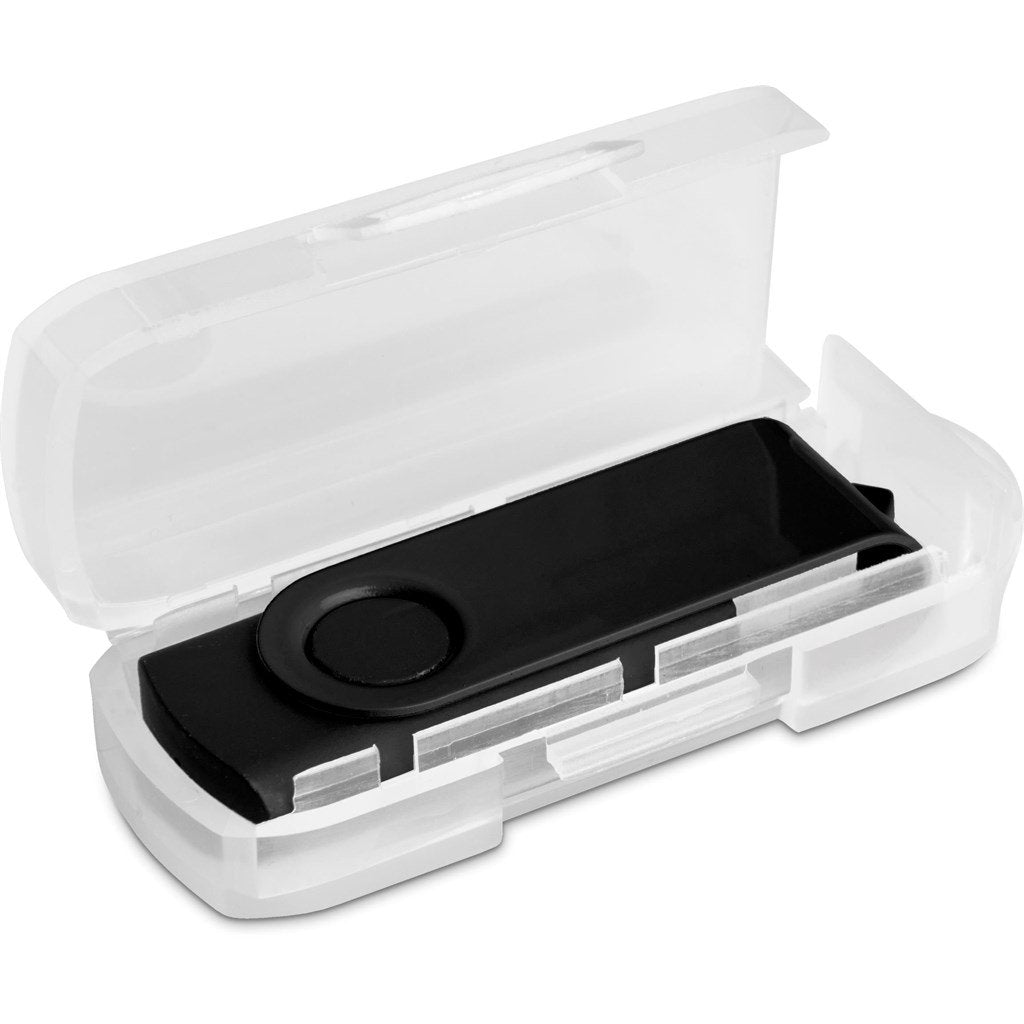 Axis Gyro Black Flash Drive - 16GB - Drives,Flash Drives