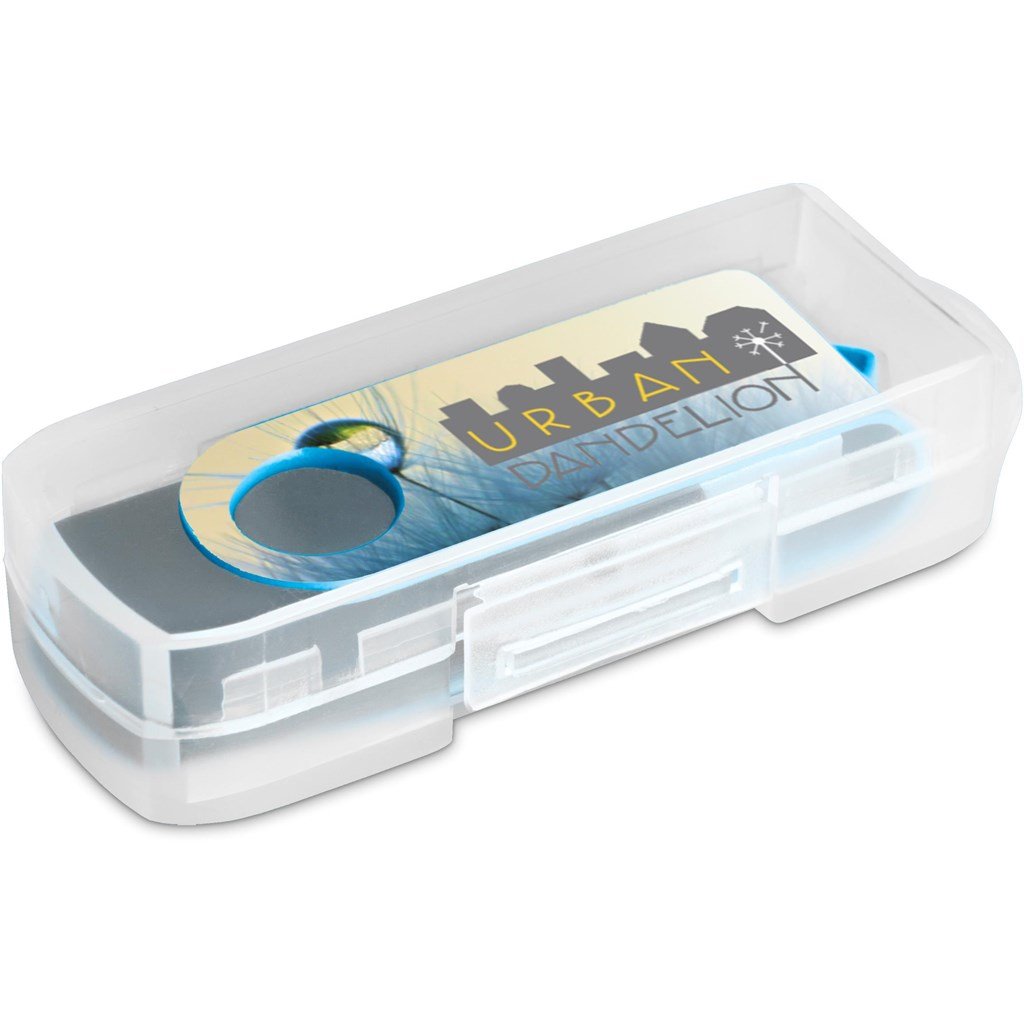 Axis Gyro Black Flash Drive - 8GB - Drives,Flash Drives