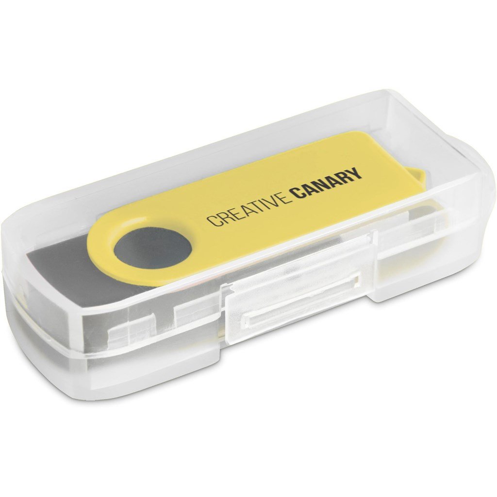 Axis Gyro Black Flash Drive - 8GB - Drives,Flash Drives
