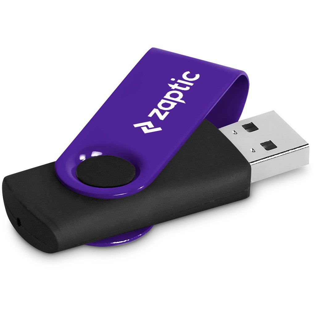 Axis Gyro Black Flash Drive - 8GB / PURPLE - Drives,Flash Drives